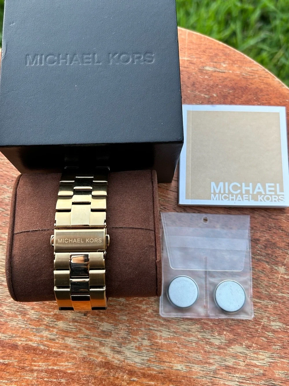 Michael Kors MK8278 Gold Chronograph Watch